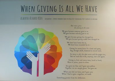 When Giving Is All We Have