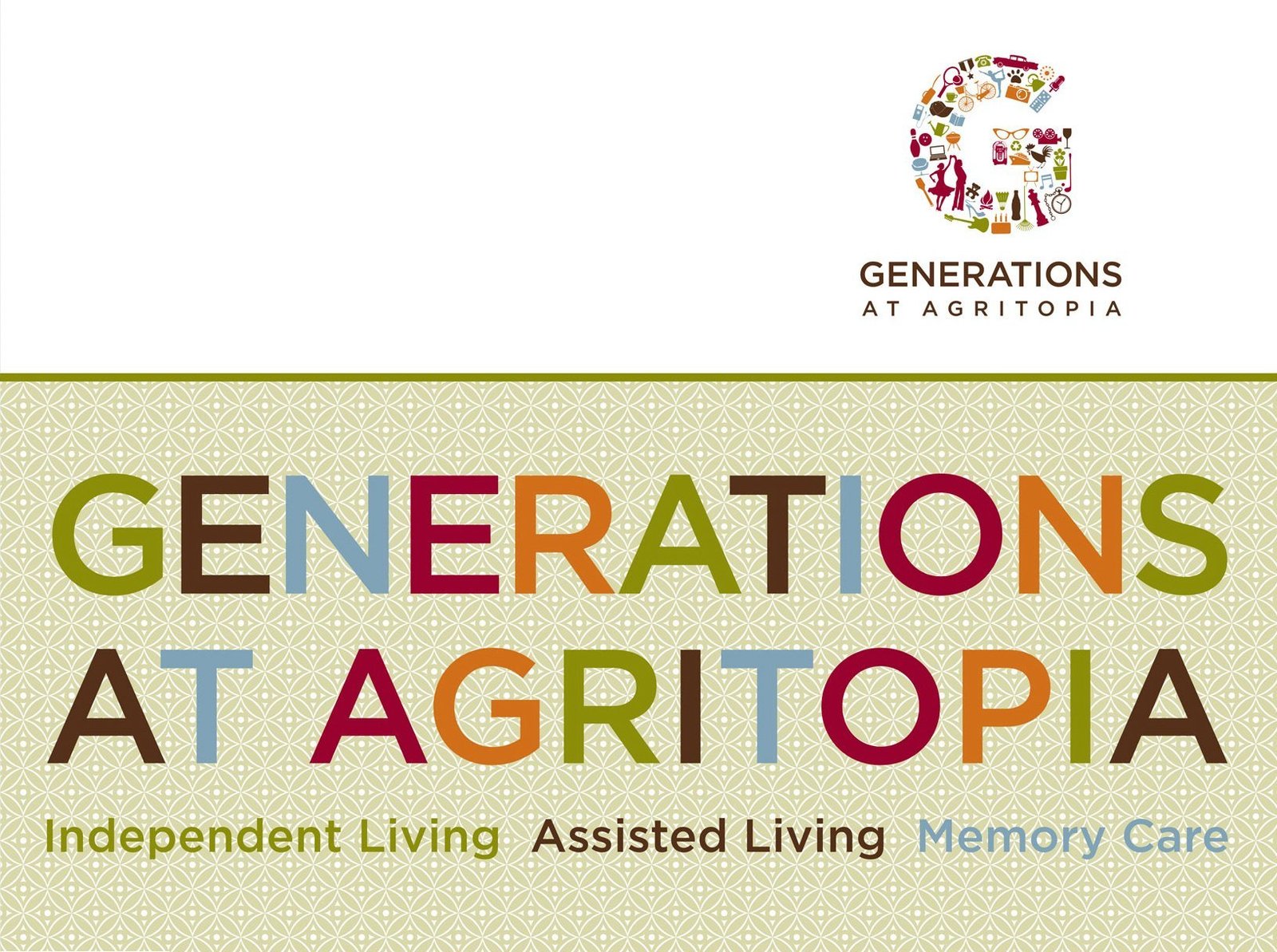 Generations at Agritopia Folder Front Cover, Lori Pasulka