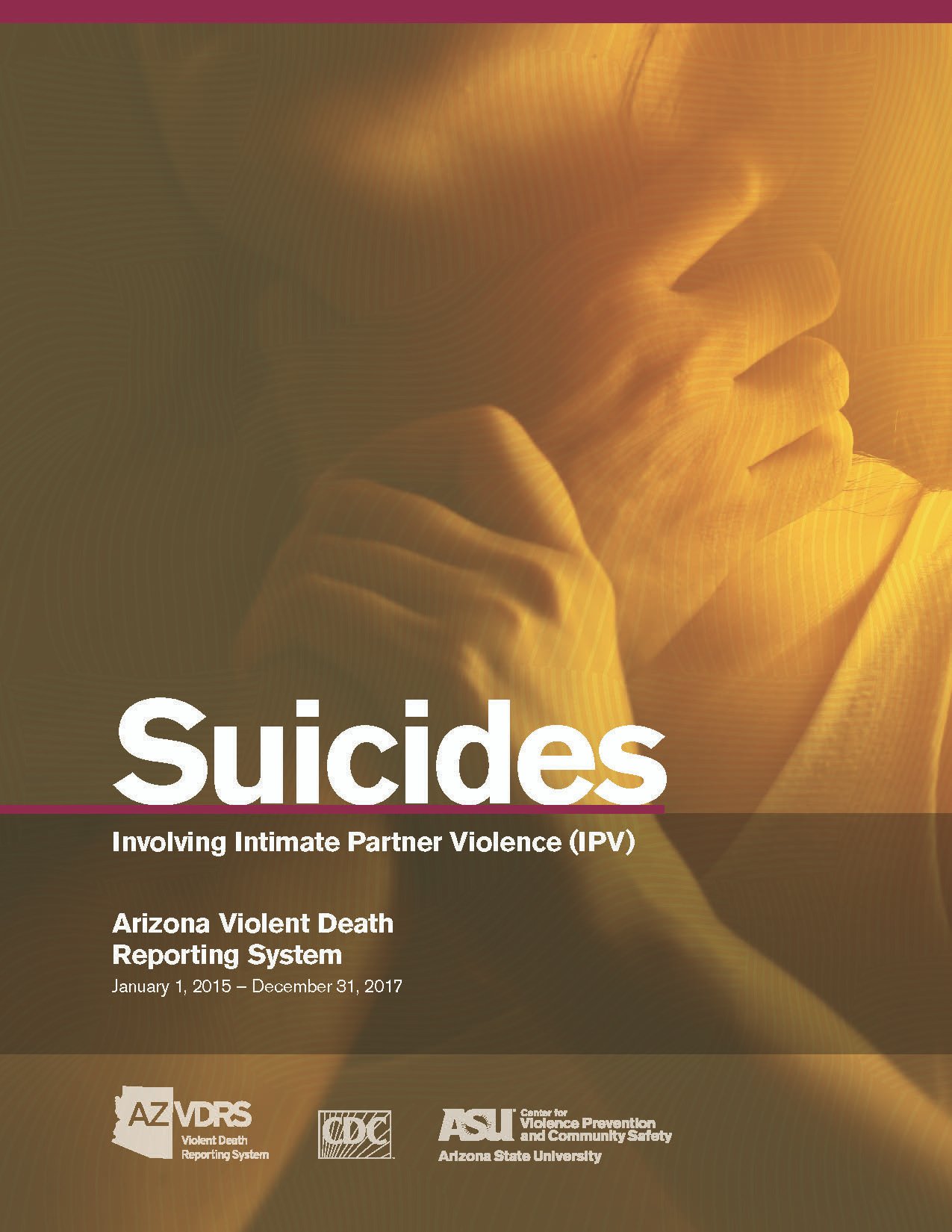 AZVDRS Suicide IPV Report cover