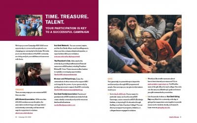 ASU Campaign 201 booklet pages 20-21
