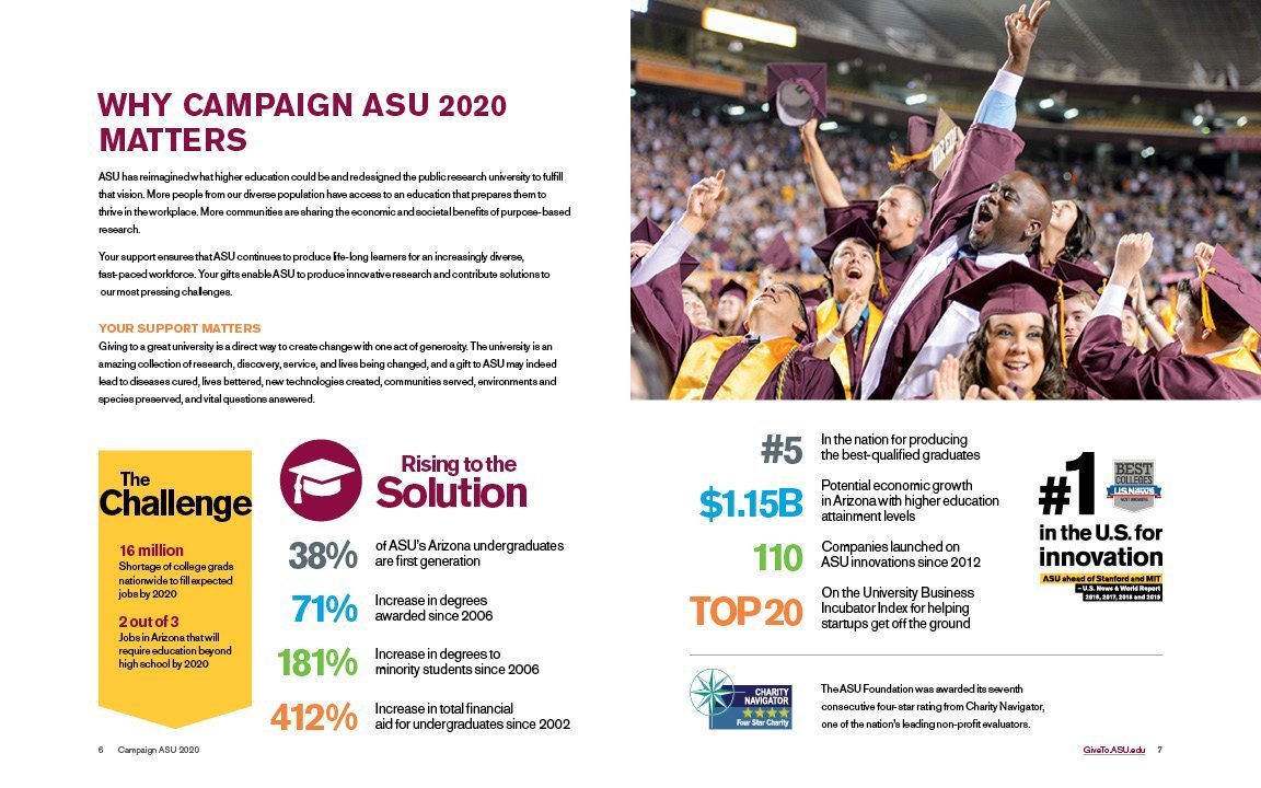 ASU Campaign 201 Brochure
