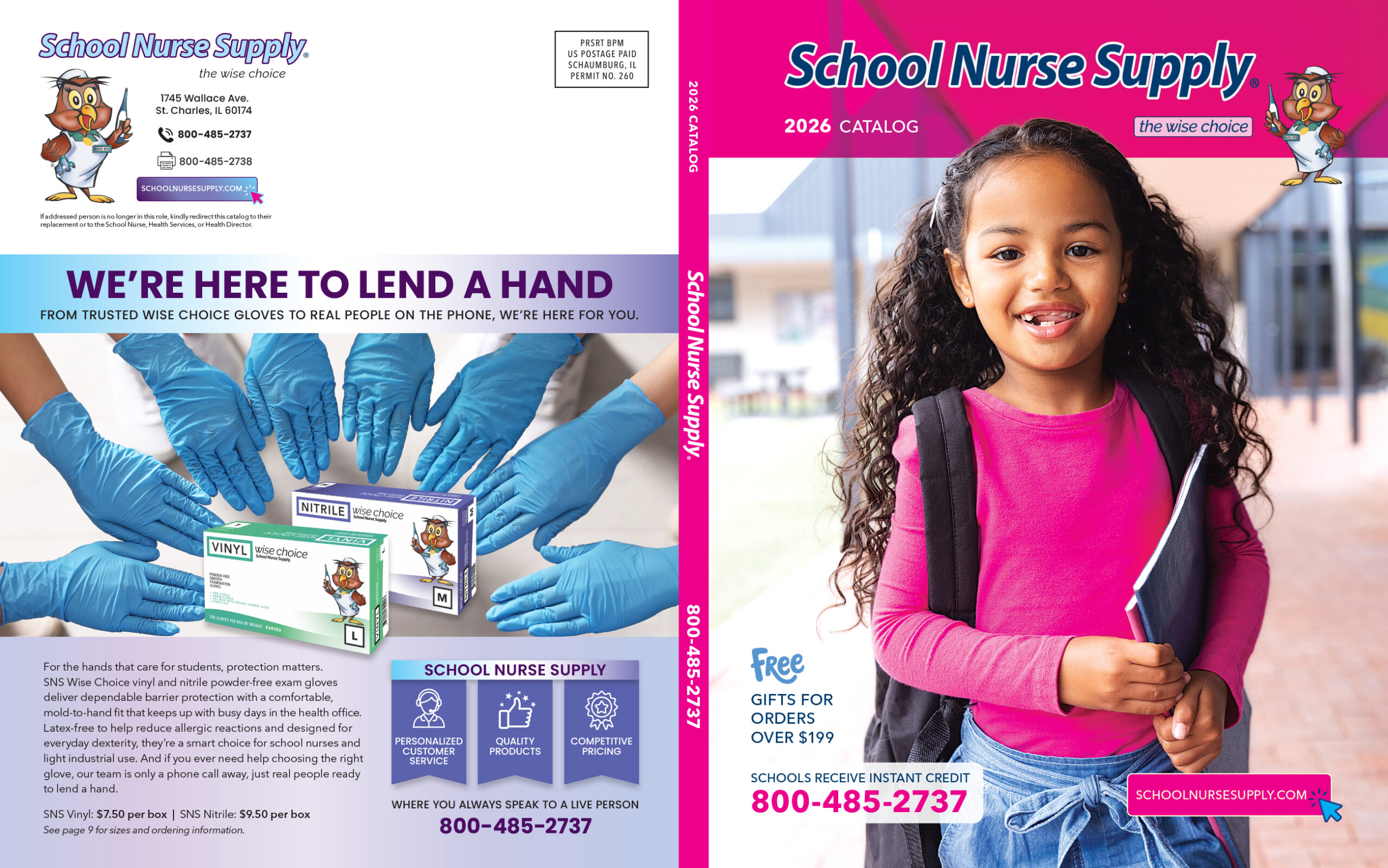 Sample spread from catalog 2026