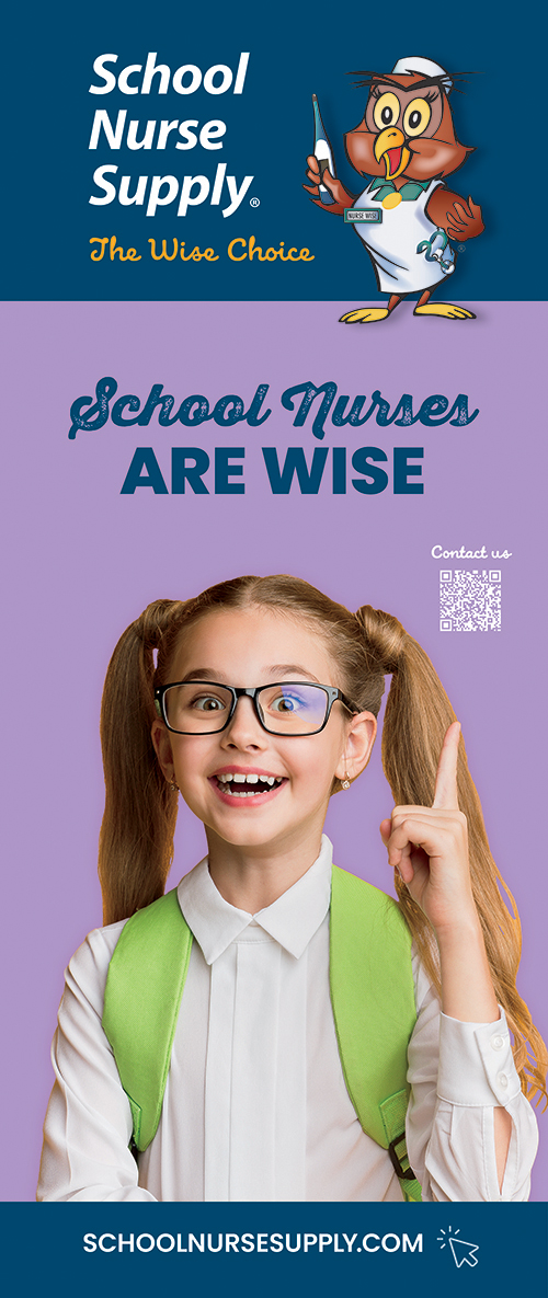 School Nurses are wise banner