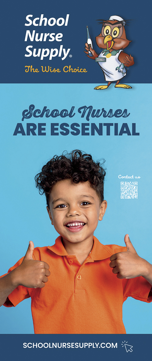 School Nurses are essential banner