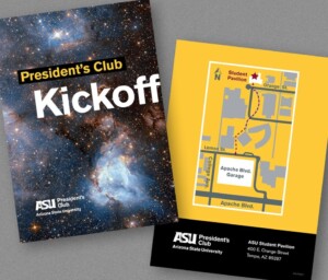 ASU Presidents Club Kickoff Invitation 2017